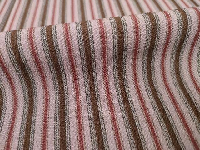 高級洗える着物 英　はなぶさ 平和屋着物○洗える最高級着物 ＜英＞はなぶさ謹製 小紋 縞 洗える着物