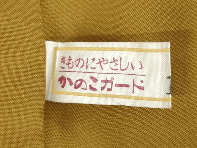 平和屋着物●本場大島紬　一元7マルキ　花唐草間道　正絹　逸品　AABE7579ck