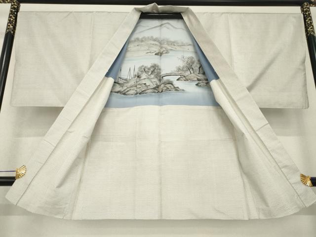 平和屋着物●男性　本場大島紬　アンサンブル　100亀甲　総詰め　正絹　逸品　AABE7729ck