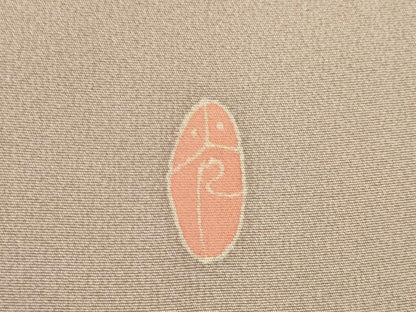 平和屋着物●本加賀友禅作家　能川光陽　訪問着　草花文　暈し染め　正絹　逸品　AABE7743ck