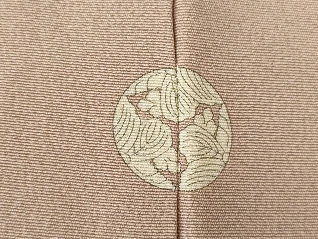 平和屋着物●本加賀友禅作家　能川光陽　訪問着　草花文　暈し染め　正絹　逸品　AABE7743ck