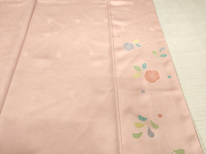 平和屋着物●訪問着　辻が花　流水花文　金彩　正絹　逸品　AABE7771ck