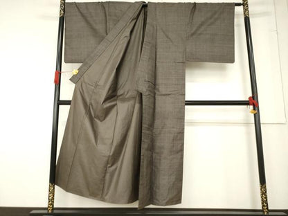 平和屋着物●男性　本場大島紬　100亀甲　総詰め　正絹　逸品　AABE7777ck