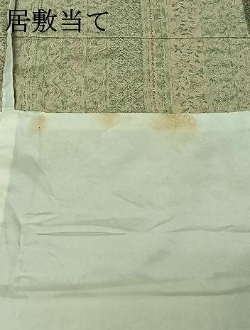 平和屋着物▽上質な小紋 単衣 手描き 花間道 正絹 逸品 AABE8053jh