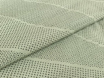 平和屋着物▽上質な紬　単衣　100亀甲　変わり斜縞　三越扱い　正絹　逸品　AABE8058jh