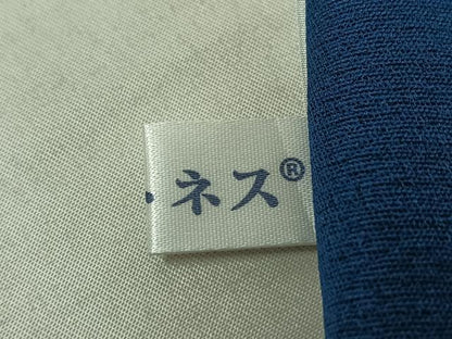 平和屋着物▽江戸小紋　単衣　流水文　正絹　逸品　AABE8060jh