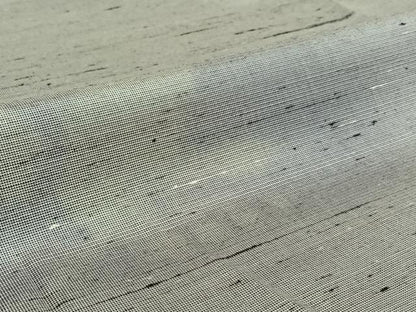 平和屋着物▽上質な紬 単衣 舞蝶文 正絹 逸品 AABE8065jh