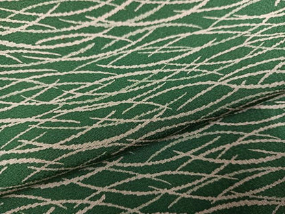 平和屋着物●ファッションデザイナー 花井幸子 小紋 芝文 正絹 逸品 AABE8090ph
