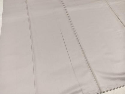 平和屋着物●上質な色無地　素色　正絹　逸品　AABE8091ph