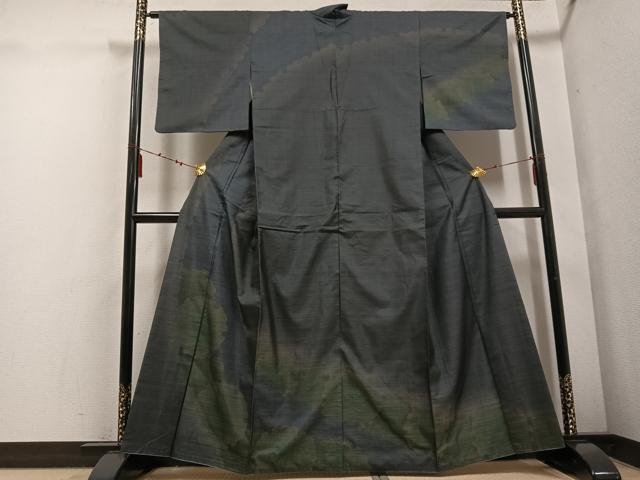 平和屋着物●訪問着 カタス7マルキ 雪輪文 正絹 逸品 AABE8111ph