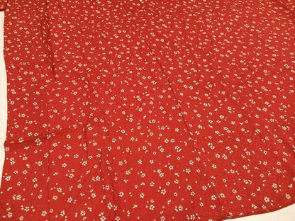 平和屋着物●ファッションデザイナー 花井幸子　振袖用長襦袢　無双仕立て　小花文　半衿刺繍　正絹　逸品　未使用　AABE8131ph