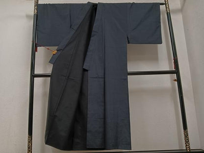 平和屋着物●男性　本場大島紬　アンサンブル　亀甲絣　正絹　逸品　AABE8140ph