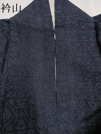 平和屋着物●結城紬　花尽くし　正絹　逸品　AABE8146ph