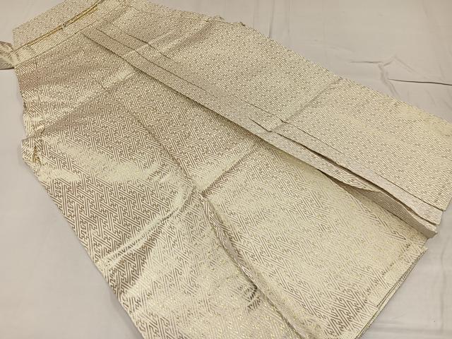 平和屋着物○男性 馬乗り袴 金襴袴 紗綾形 金糸 AABE8147ph