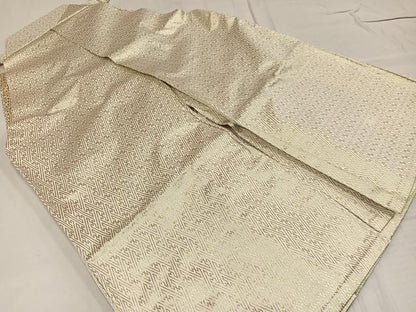 平和屋着物●男性　馬乗り袴　金襴袴　紗綾形　金糸　AABE8147ph