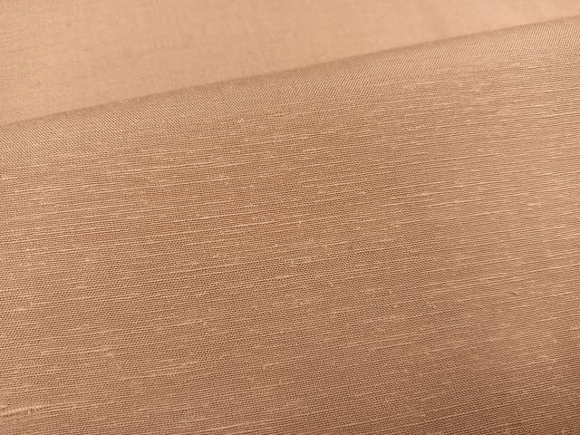 平和屋着物●上質な紬　色無地　赤香色　正絹　逸品　AABE8154ph 平和屋着物○上質な紬 色無地 赤香色 正絹 逸品 AABE8154ph