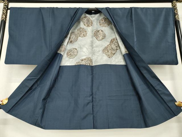 平和屋着物●男性　本場村山大島紬　アンサンブル　亀甲絣　正絹　逸品　AABE8213ck