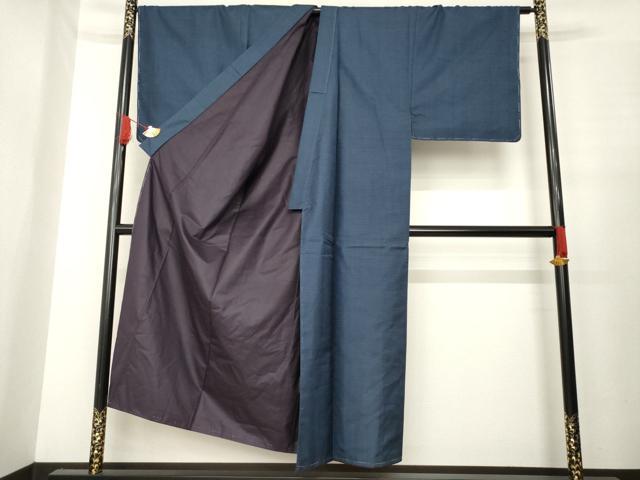 平和屋着物●男性　本場大島紬　アンサンブル　100亀甲　総詰め　正絹　逸品　未使用　AABE8217ck