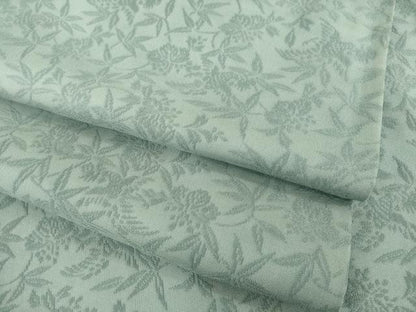 平和屋着物●紋屋井関　御寮織　お召　桐竹鳳凰文　豆がら茶色　正絹　逸品　AABE8221ck