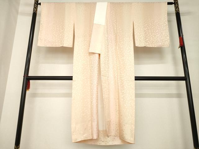 平和屋着物●長襦袢　無双仕立て　間道　花弁　広衿仕立て　正絹　逸品　AABE8230ck 平和屋着物○長襦袢 無双仕立て 間道 花弁 広衿仕立て 正絹 逸品