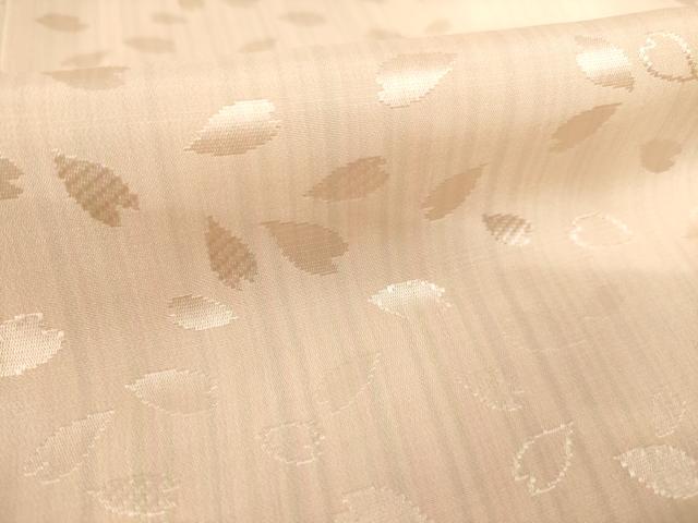 平和屋着物●長襦袢　無双仕立て　間道　花弁　広衿仕立て　正絹　逸品　AABE8230ck