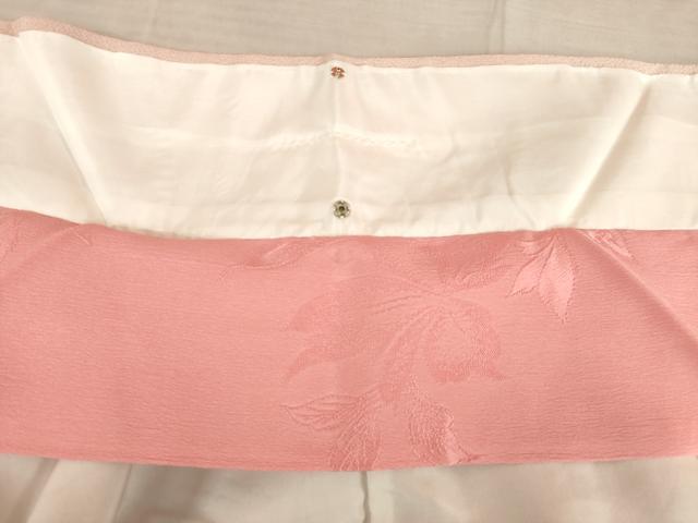 平和屋着物●豪華色留袖　手描き　枝花文　金彩　鬼しぼ縮緬　正絹　逸品　AABE8237ck