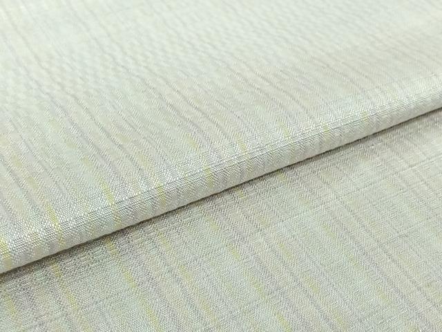 平和屋着物▽上質な紬　単衣　市松綾織　縞　正絹　逸品　AABE8331jh 平和屋着物▽上質な紬 単衣 市松綾織 縞 正絹 逸品 AABE8331jh