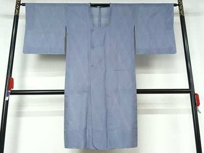 平和屋着物▽道行コート スリーシーズン 春夏秋 塵除け 霞文 暈し染め ロング丈 正絹 逸品 AABE8332jh