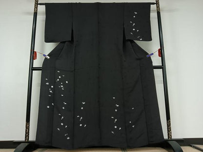 平和屋着物▽訪問着 単衣 宝尽くし文 正絹 逸品 AABE8334jh