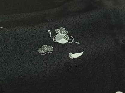 平和屋着物▽訪問着 単衣 宝尽くし文 正絹 逸品 AABE8334jh