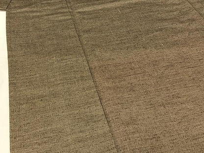 平和屋着物▽男性 紬 単衣 アンサンブル 縞 正絹 逸品 AABE8357jh