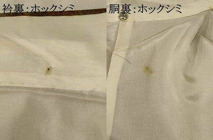 平和屋着物■上質な紬　洋花文　正絹　逸品　AABE8404st