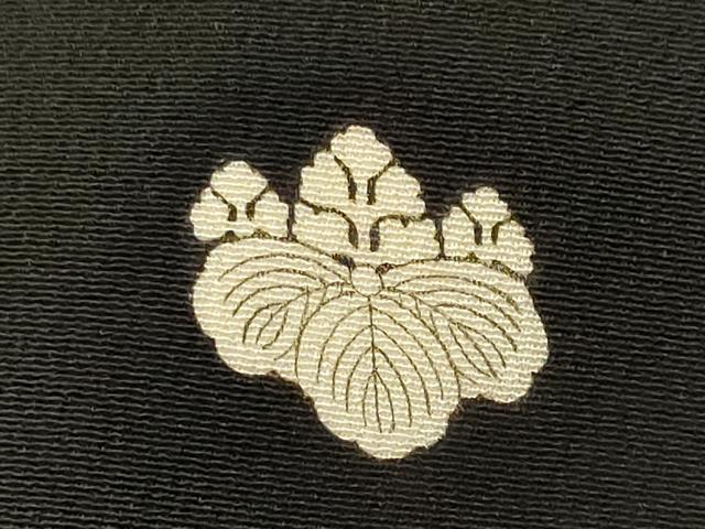 平和屋着物■豪華黒留袖 エ霞花文 金銀糸 正絹 逸品 AABE8458st