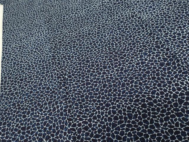 平和屋着物○藍造り国選定無形文化財 藍師・佐藤昭人