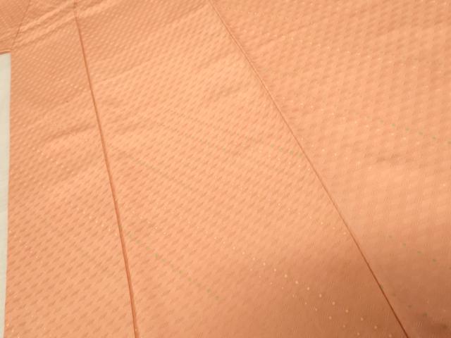 平和屋着物●上質な小紋　斜縞　正絹　逸品　AABE8567cs
