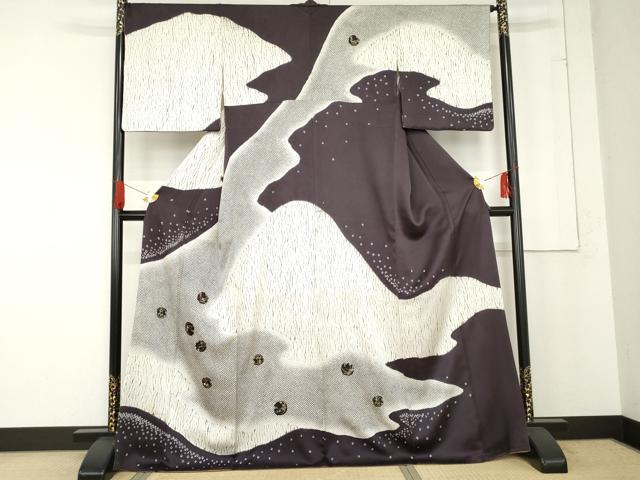 平和屋着物●訪問着　刺繍　杢目絞り　金彩　正絹　逸品　AABE8576cs 楽天市場】 着物 > 訪問着・付下げ : 平和屋