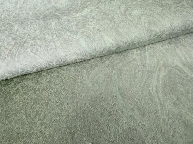平和屋着物●訪問着　墨流し文様　暈し染め　やまと誂製　正絹　逸品　AABE8578cs