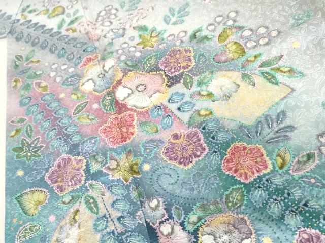 平和屋着物●訪問着　辻が花　暈し染め　金彩　正絹　逸品　AABE8580cs 訪問着 辻が花 女性着物 | 通販・人気ランキング - 価格.com