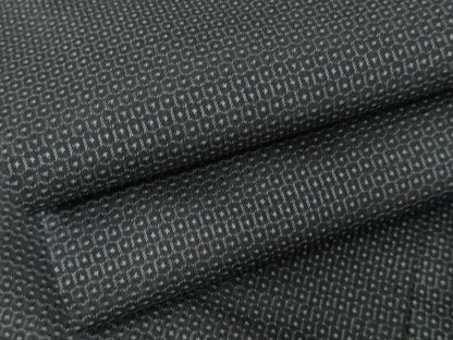 平和屋着物●男性　本場大島紬　アンサンブル　100亀甲　総詰め　正絹　逸品　AABE8583cs