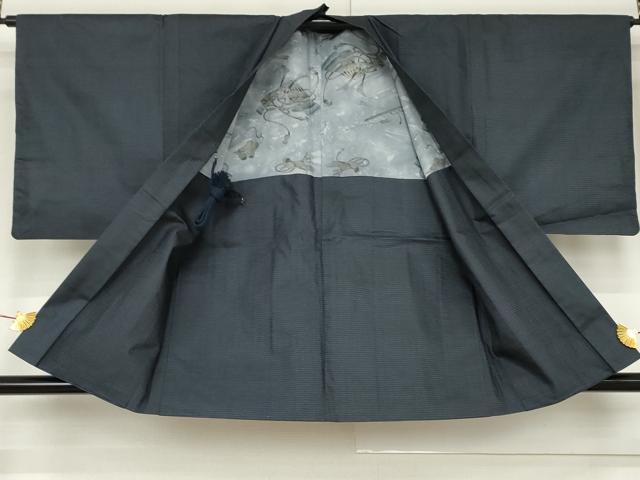 平和屋着物●男性　本場大島紬　アンサンブル　100亀甲　総詰め　正絹　逸品　AABE8583cs