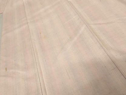 平和屋着物●紅花紬　米沢　新田英行　新田間道　霞間道　正絹　逸品　AABE8590cs