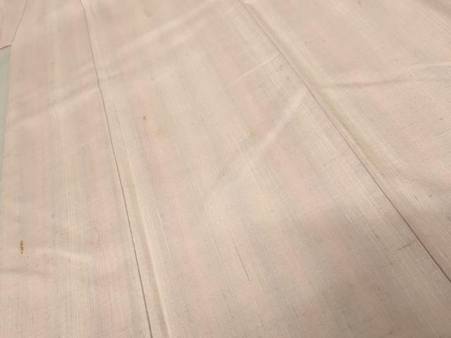 平和屋着物●紅花紬　米沢　新田英行　新田間道　霞間道　正絹　逸品　AABE8590cs