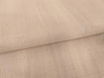 平和屋着物●紅花紬　米沢　新田英行　新田間道　霞間道　正絹　逸品　AABE8590cs