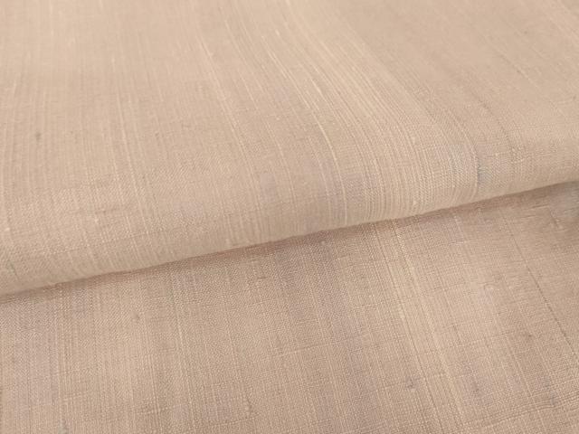 平和屋着物●紅花紬　米沢　新田英行　新田間道　霞間道　正絹　逸品　AABE8590cs