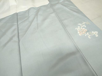 平和屋着物●訪問着　駒刺繍　染の近江謹製　更紗花唐草文　暈し染め　金彩　正絹　逸品　未使用　AABE8593cs