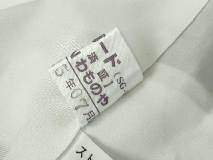 平和屋着物●上質な小紋 わものや BAHKAN 霞間道 正絹 逸品 未使用 AABE8604cs