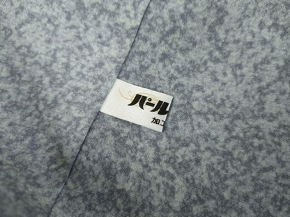 平和屋着物●上質な小紋　総刺繍　中国三大刺繍　スワトウ刺繍　汕頭刺繍　正倉院花文　暈し染め　ロング丈　正絹　逸品　AABE8611cs