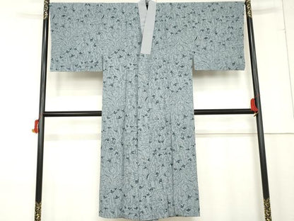平和屋着物●男性　長襦袢　袷　女人文　正絹　逸品　AABE8615cs