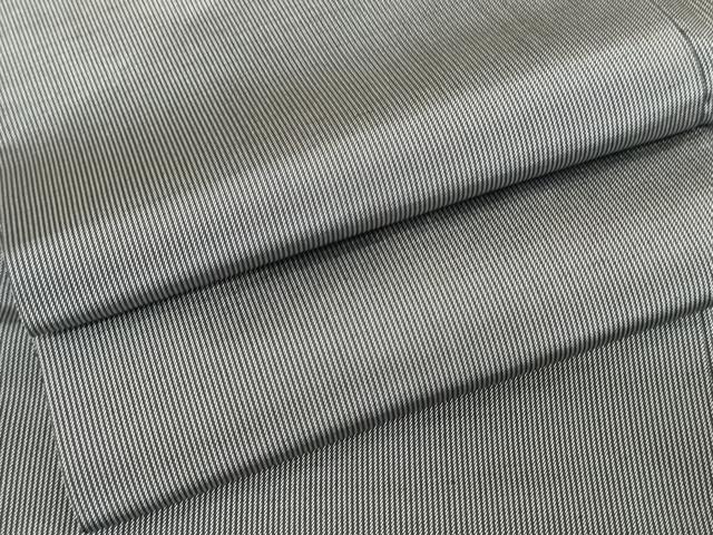 平和屋着物●男性　紬　縞　キングサイズ　正絹　逸品　AABE8617cs