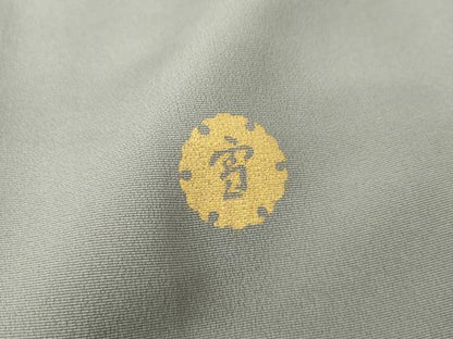 平和屋着物●ジャパンオートクチュール　渡辺雪三郎　訪問着　唐草文　金彩　正絹　逸品　AABE8647cs